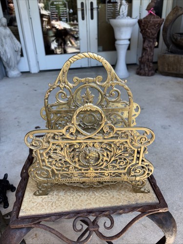 Ornate vintage filigree solid - filigree,
